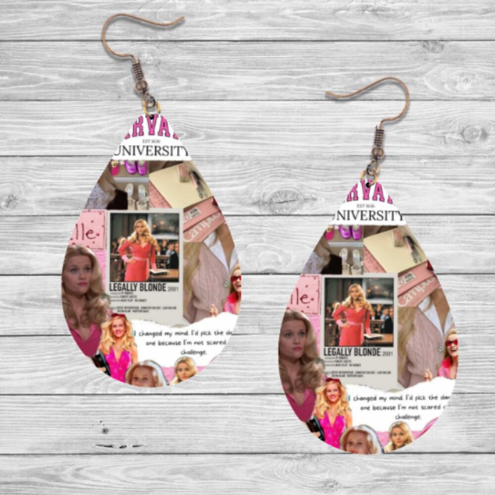 Legally Blonde Earrings